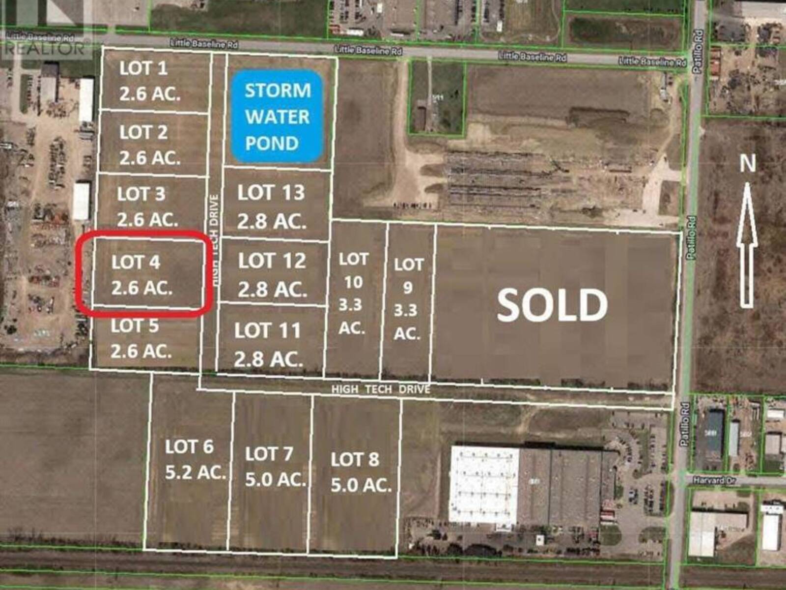 LOT 4 HIGH TECH DRIVE, Tecumseh, Ontario N8N 2L9