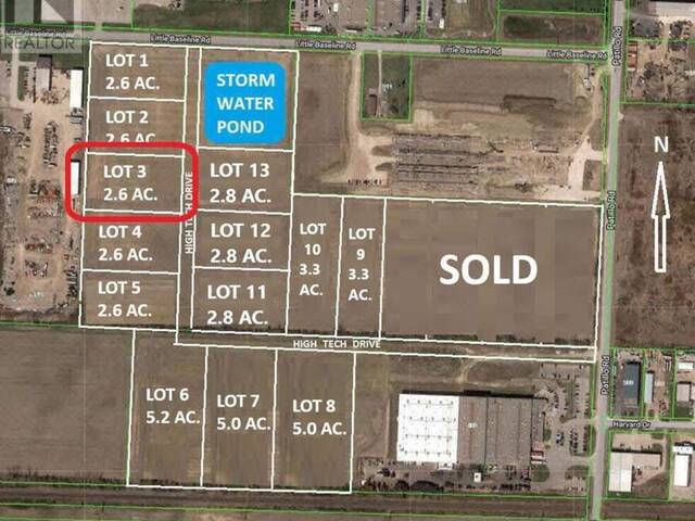 LOT 3 HIGH TECH DRIVE Tecumseh Ontario, N8N 2L9