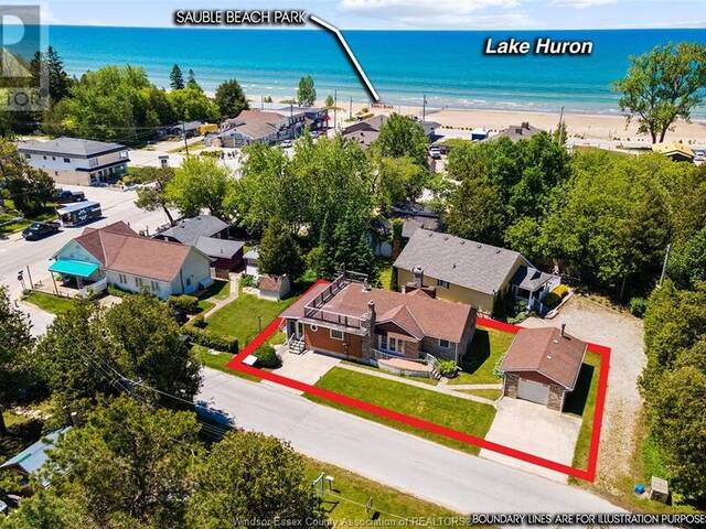 6 THIRD AVENUE North Sauble Beach Ontario, N0H 2G0