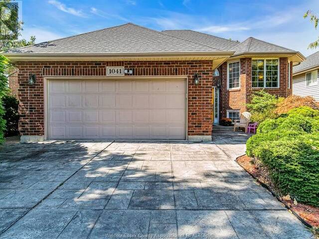 1041 Bellagio DRIVE Windsor Ontario, N8P 1J6