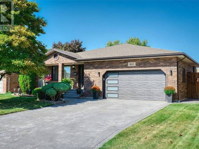 1863 HEATHERSTONE WAY LaSalle Ontario, N9H 2G1