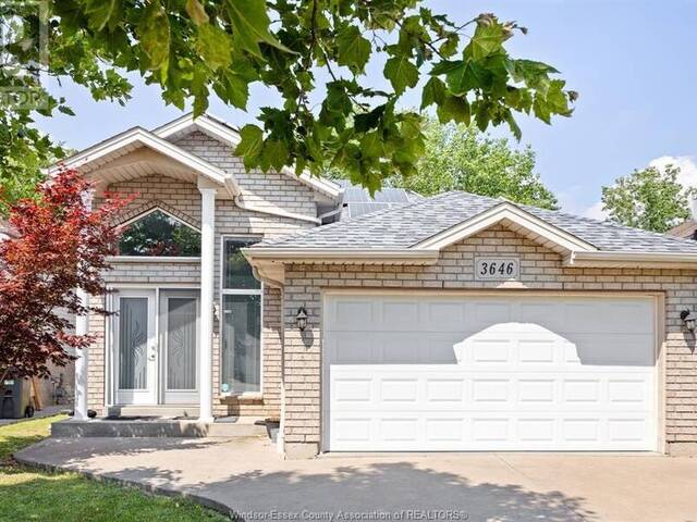 3646 HOLBURN STREET Windsor Ontario, N9E 4V4