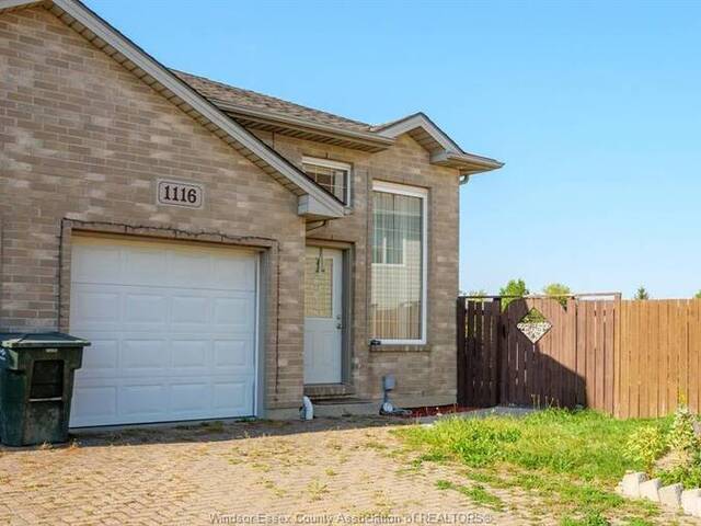 1116 SETTLERS STREET Windsor Ontario, N9G 2W7