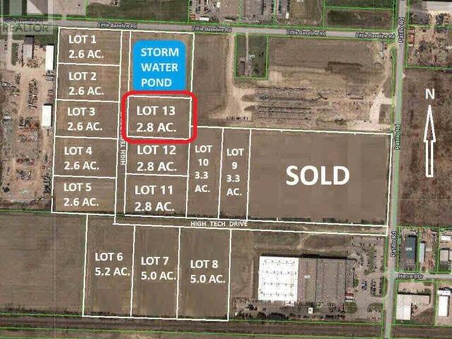 LOT 13 HIGH TECH DRIVE Tecumseh Ontario, N8N 2L9