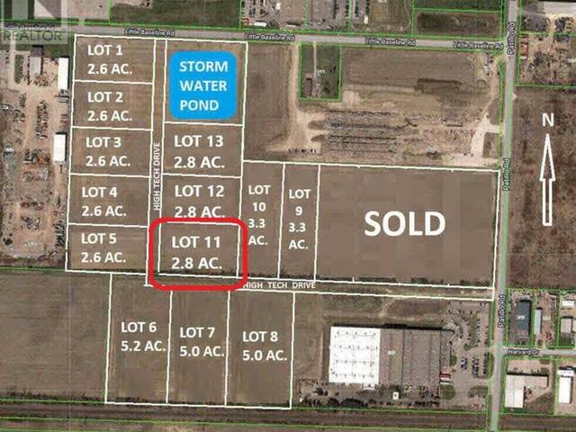 LOT 11 HIGH TECH DRIVE Tecumseh Ontario, N8N 2L9