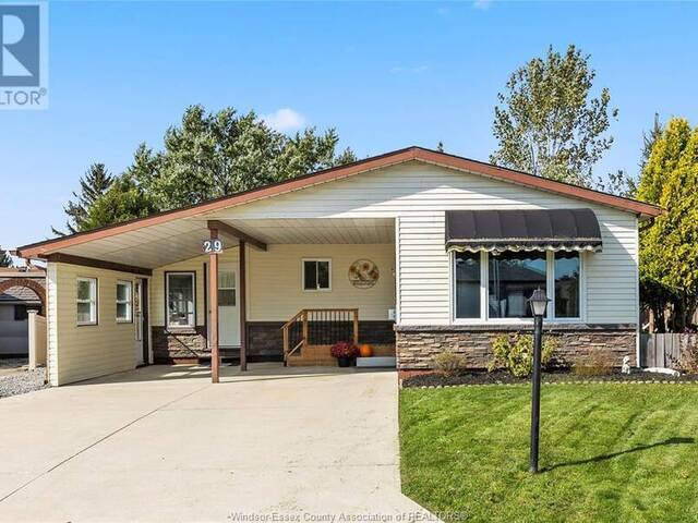 29 WILLOW McGregor Ontario, N0R 1J0