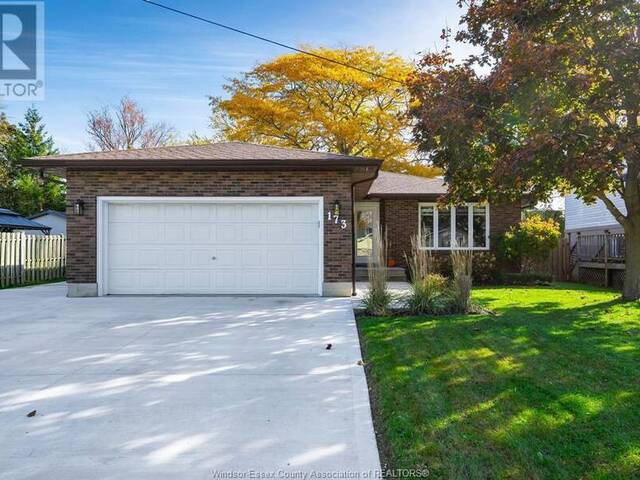 173 BAIRD AVENUE Wheatley Ontario, N0P 2P0