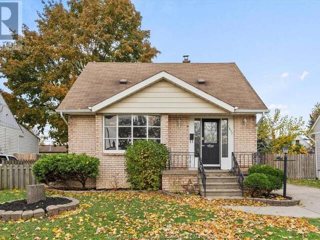 1857 NORMAN ROAD Windsor Ontario, N8T 1R9