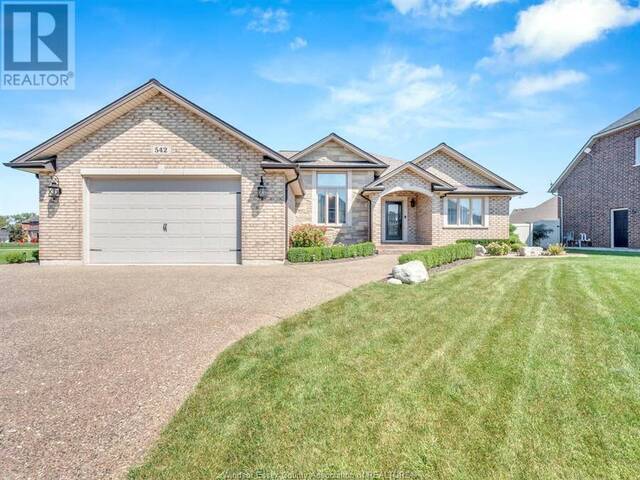 542 RIVER DOWNS AVENUE Lakeshore Ontario, N0R 1A0