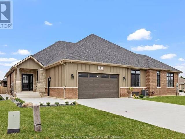 9 LUKAS DRIVE Kingsville Ontario, N9Y 4G5