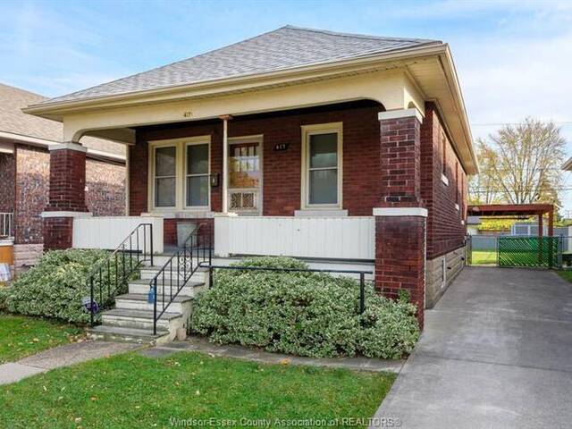 417 Hyde STREET Windsor Ontario, N8X 2T7