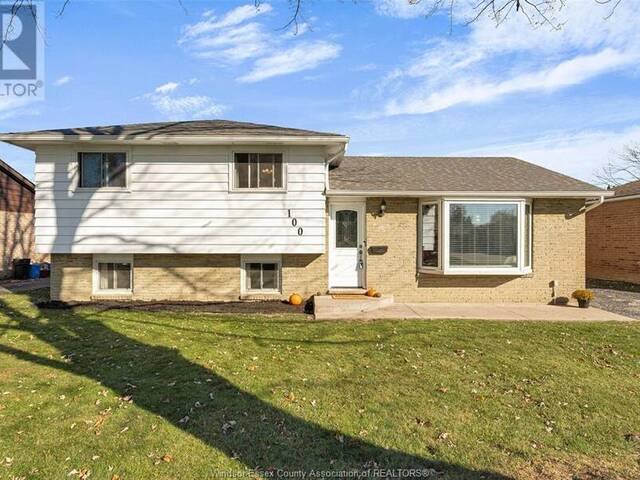 100 ST JAMES COURT Amherstburg Ontario, N9V 3H1