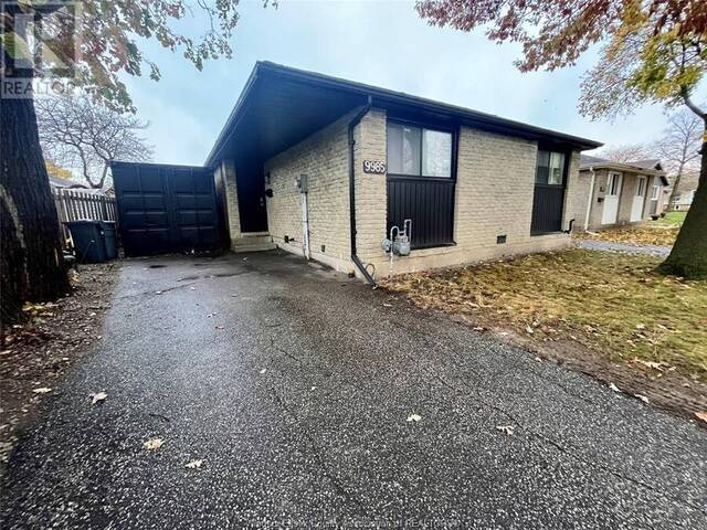 9985 Forest Glade COURT Windsor Ontario, N8R 2B9