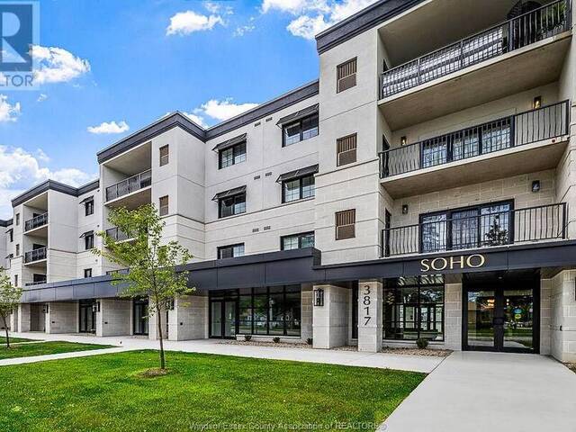 3817 HOWARD AVENUE Unit# 406 Windsor Ontario, N9E 0B5 - 2 Bedrooms Condo For Sale