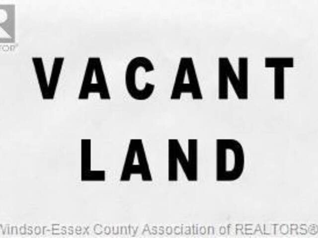 V/L MAYFAIR Unit# PART 8 LaSalle Ontario, N9J 2M6 - Vacant Land For Sale