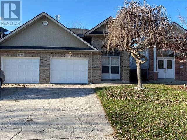 1281 CHATEAU AVENUE Windsor Ontario, N8P 1M1