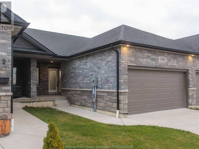 3502 Hallee CRESCENT Windsor Ontario, N8W 0B2