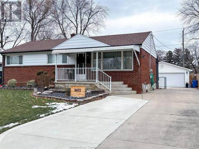 3602 ROCKWELL BOULEVARD Windsor Ontario, N9E 2A9