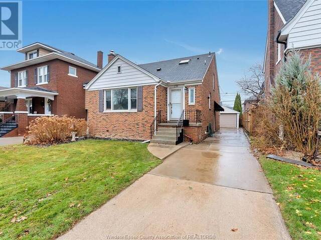 236 VILLAIRE AVENUE Windsor Ontario, N8S 2J2