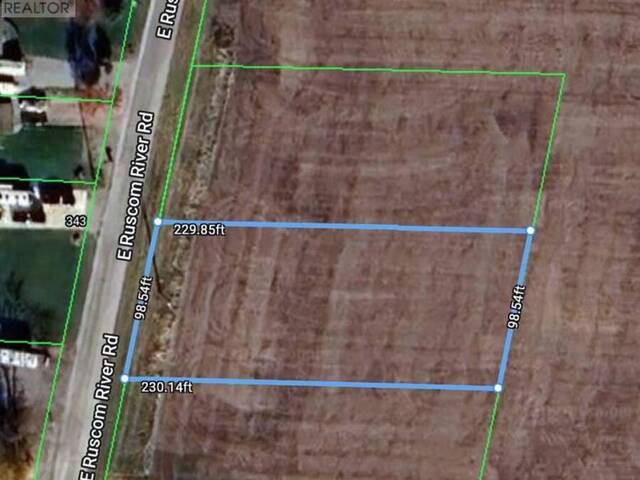 V/L EAST RUSCOM RIVER ROAD Lakeshore Ontario, N0R 1A0 - Vacant Land For Sale