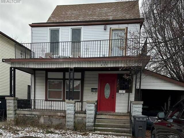 371 WELLINGTON Windsor Ontario, N9A 5J3