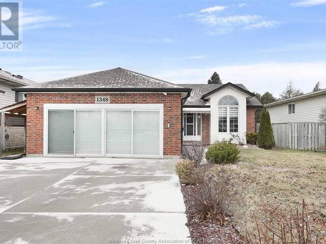 1348 HANSEN CRESCENT Windsor Ontario, N8W 5M5