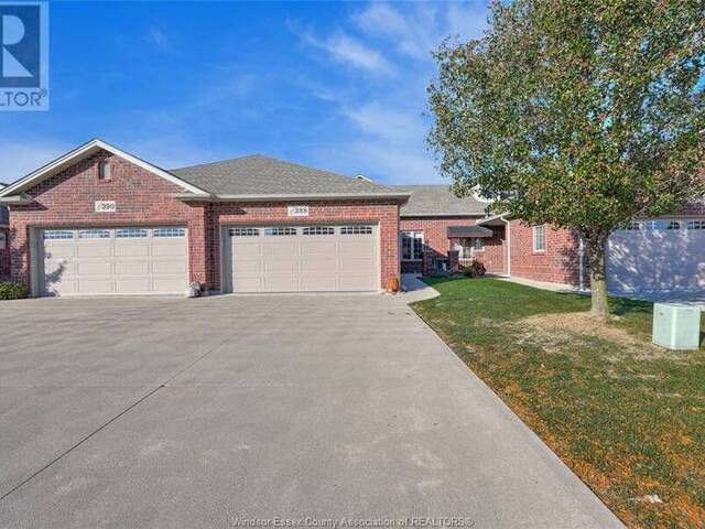 388 HARVEST LANE Lakeshore Ontario, N0R 1A0