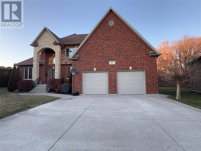 67 THERESA TRAIL Leamington Ontario, N8H 5M8