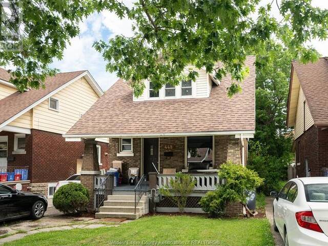 448 RANKIN AVENUE Windsor Ontario, N9B 2R7