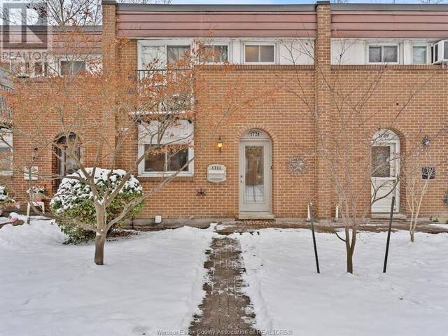 1731 EAST GATE ESTATES Unit# 41 Windsor Ontario, N8T 2S8