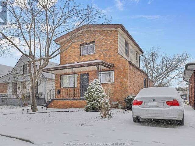 1761 BENJAMIN AVENUE Windsor Ontario, N8X 4N7