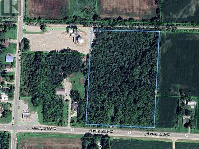 1884 COUNTY RD 20 Kingsville Ontario, N9Y 2E6 - Vacant Land For Sale