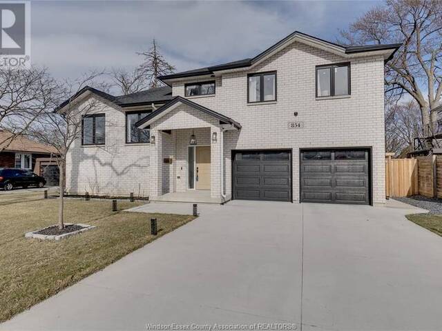 854 ST. ROSE AVENUE Windsor Ontario, N8S 1X3 - 5 Bedrooms Waterfront Home For sale