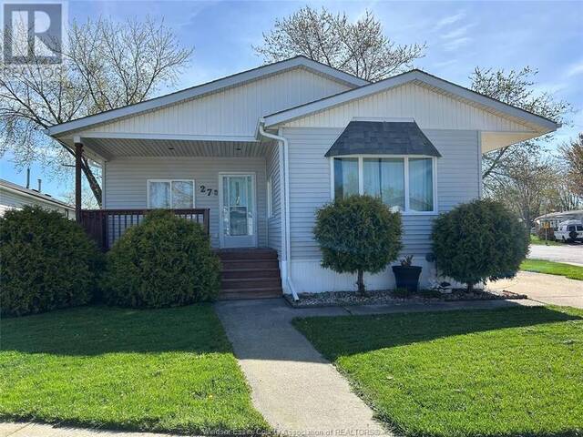 27 SPRUCE Essex Ontario, N0R 1J0 - 2 Bedrooms Home For Sale