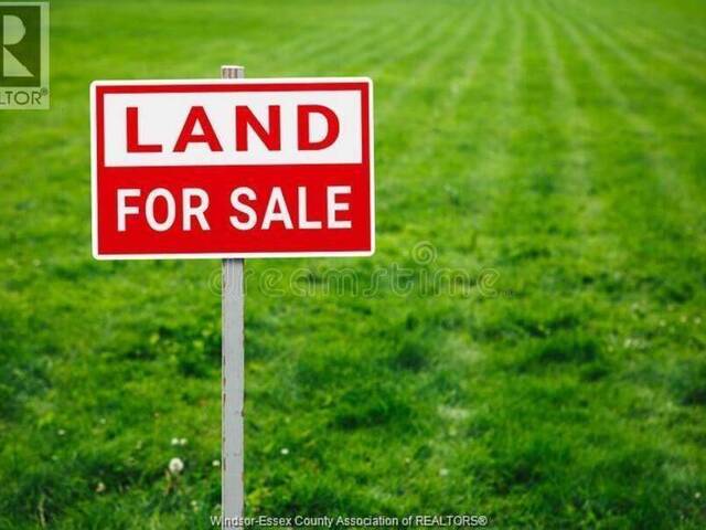 1568 CAILLE AVENUE Lakeshore Ontario, N0R 1A0 - Waterfront Land For Sale