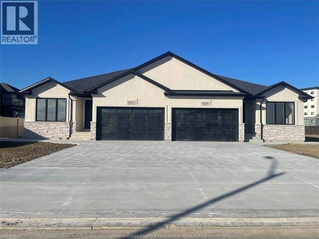 4517 VALERIO CRESCENT LaSalle Ontario, N9H 0N1 - 2 Bedrooms Home For Sale