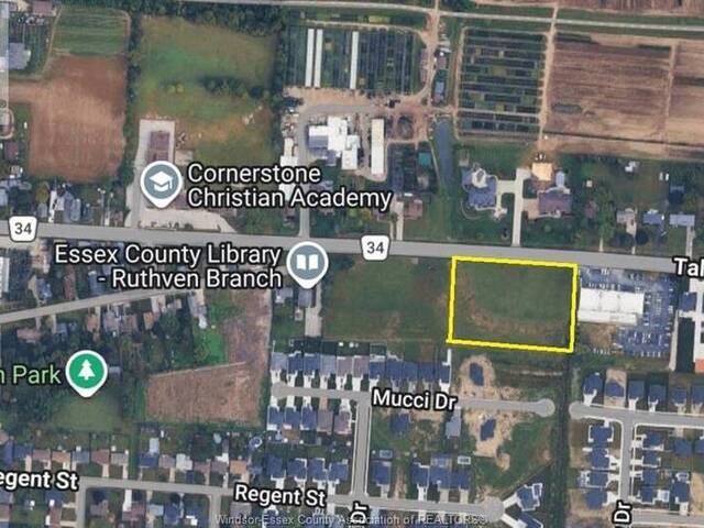V/L TALBOT ROAD Unit# EAST PARCEL Kingsville Ontario, N0P 2G0 - Vacant Land For Sale