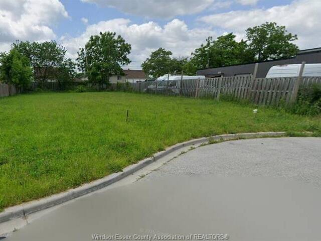 1505 RANKIN AVENUE Windsor Ontario, N9B 3V2 - Vacant Land For Sale