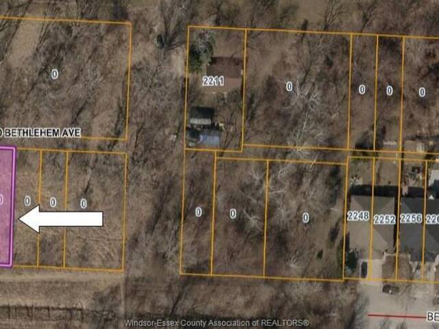 V/L Bethlehem Windsor Ontario, N9E 4W7 - Vacant Land For Sale