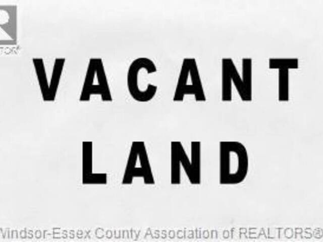 V/L MARTIN LANE LaSalle Ontario, N9J 3P1 - Vacant Land For Sale