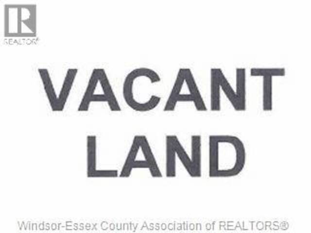 V/L DISPUTED ROAD LaSalle Ontario, N9H 1X6 - Vacant Land For Sale