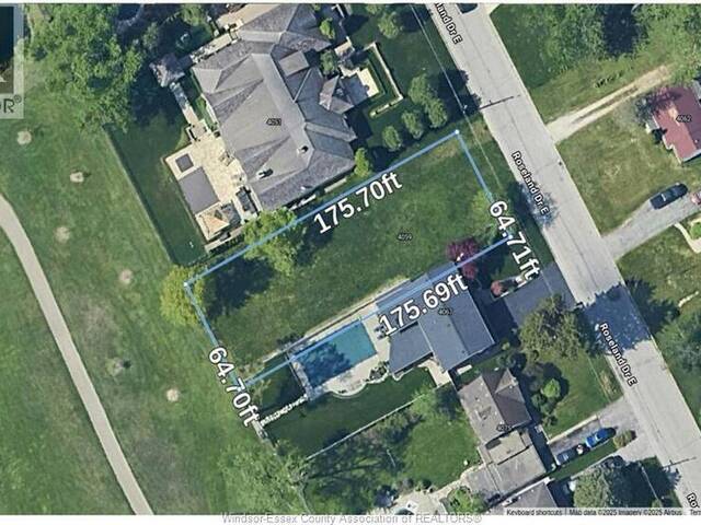 4059 ROSELAND DRIVE East Windsor Ontario, N9G 1Y5 - Vacant Land For Sale