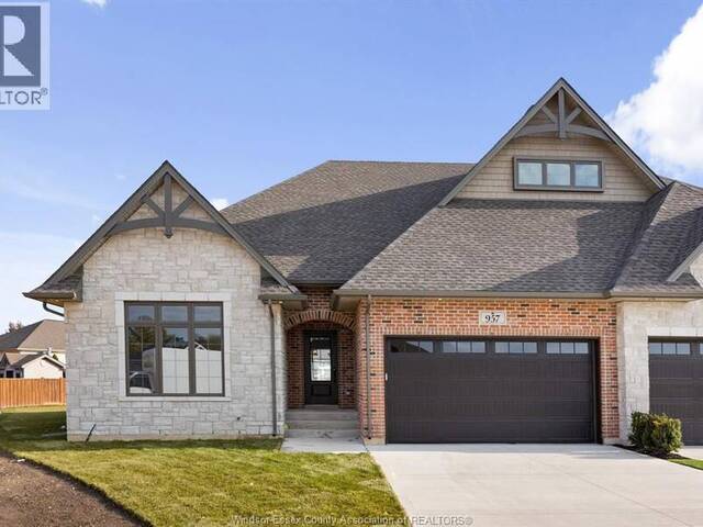 960 ST. JUDE COURT Windsor Ontario, N9G 0B7 - 2 Bedrooms Home For Sale