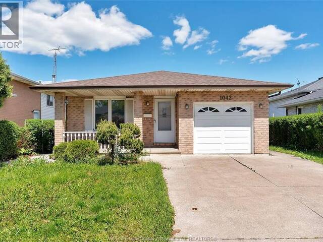 1042 BROOKVIEW CRESCENT Windsor Ontario, N8W 5H3 - 3 Bedrooms Home For Sale