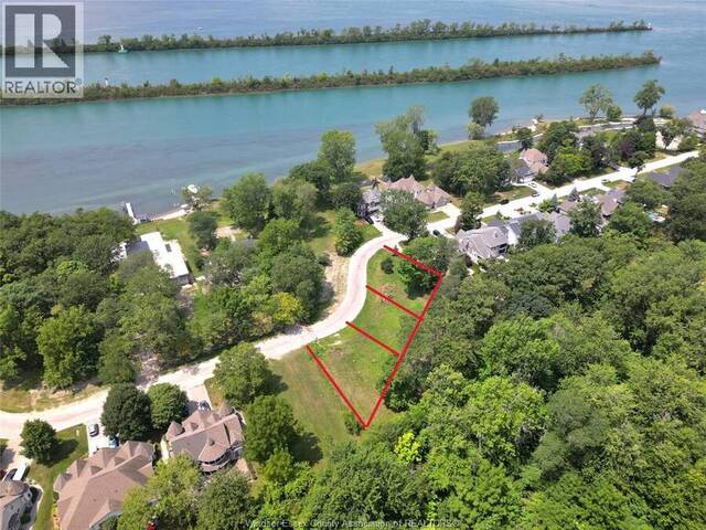271 CRYSTAL BAY Amherstburg Ontario, N9V 4A6 - Waterfront Land For Sale