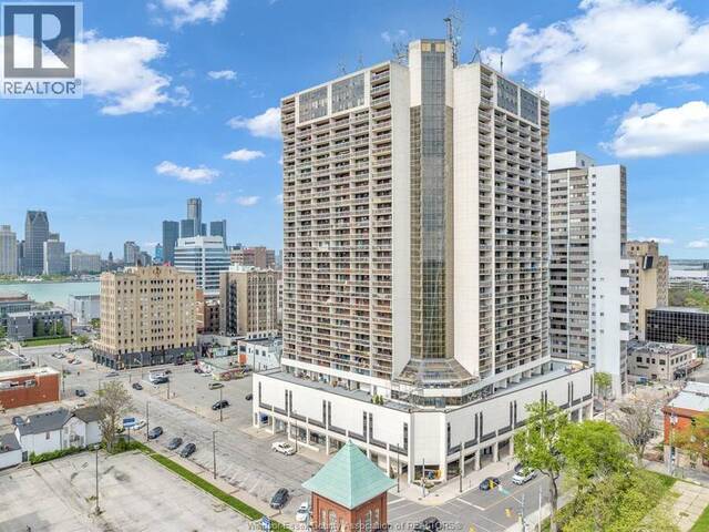 150 PARK STREET West Unit# 1204 Windsor Ontario, N9A 7A2 - 1 Bedroom Condo For Sale
