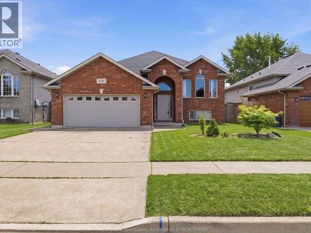 149 AMY CROFT DRIVE Windsor Ontario, N9K 1E3 - 4 Bedrooms Home For Sale