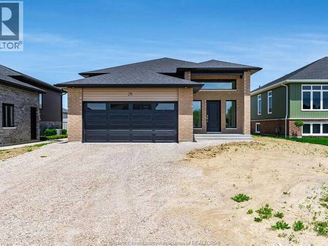 26 Hawthorne CRESCENT Tilbury Ontario, N0P 2L0 - 4 Bedrooms Home For Sale