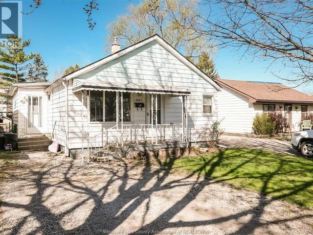3651 BLISS ROAD Windsor Ontario, N8W 3C1 - 3 Bedrooms Home For Sale