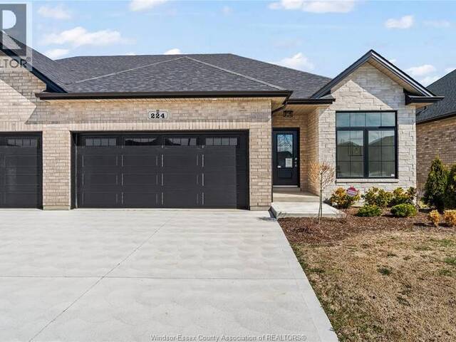 224 MCLELLAN AVENUE Amherstburg Ontario, N9V 0H1 - 2 Bedrooms Home For Sale